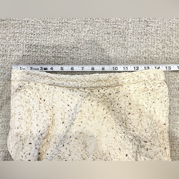 Vintage Textured Pencil Skirt made of ribbons, lined (S/M) - Picture 7 of 10